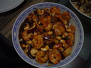 chilli prawns